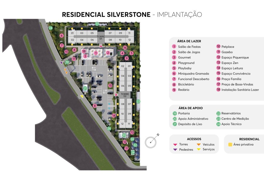 IMPLANTAÇÃO RESIDENCIAL