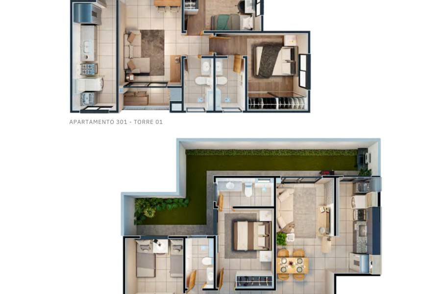 PLANTAS ISOMÉTRICAS