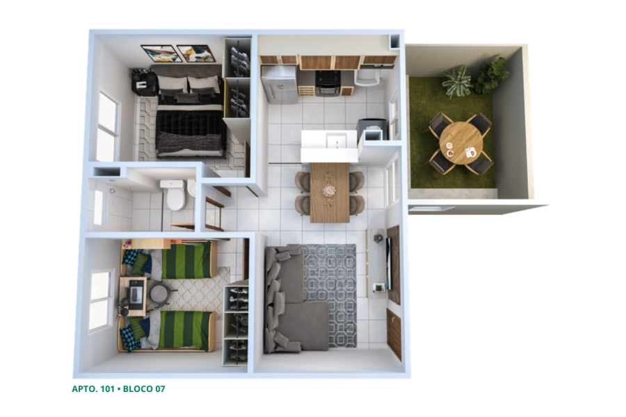 PLANTAS ISOMÉTRICAS