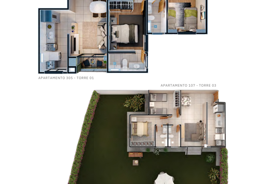 PLANTAS ISOMÉTRICAS (2)