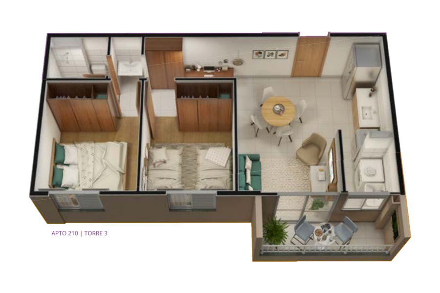 PLANTAS ISOMÉTRICAS (2)