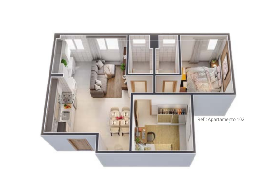 PLANTAS ISOMÉTRICAS (3)