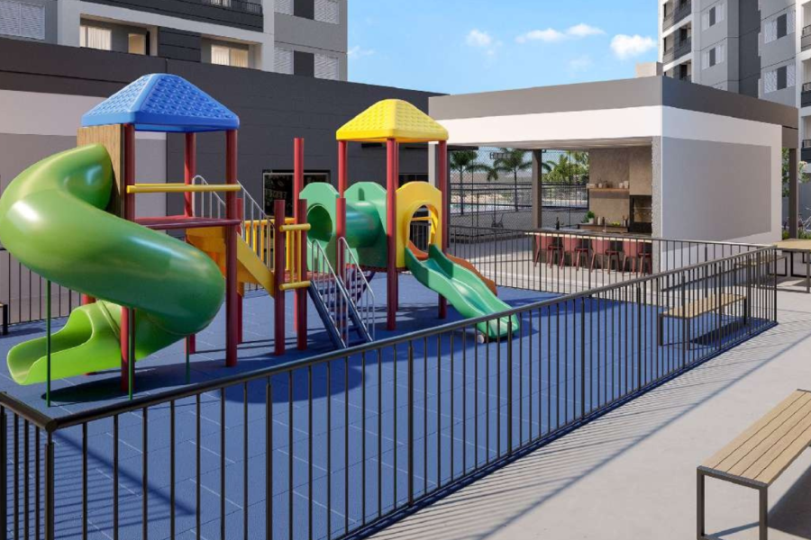 PLAYGROUND E ESPAÇO PIQUENIQUE AO AR LIVRE