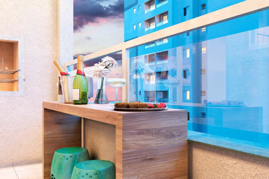 SACADA COM CHURRASQUEIRA