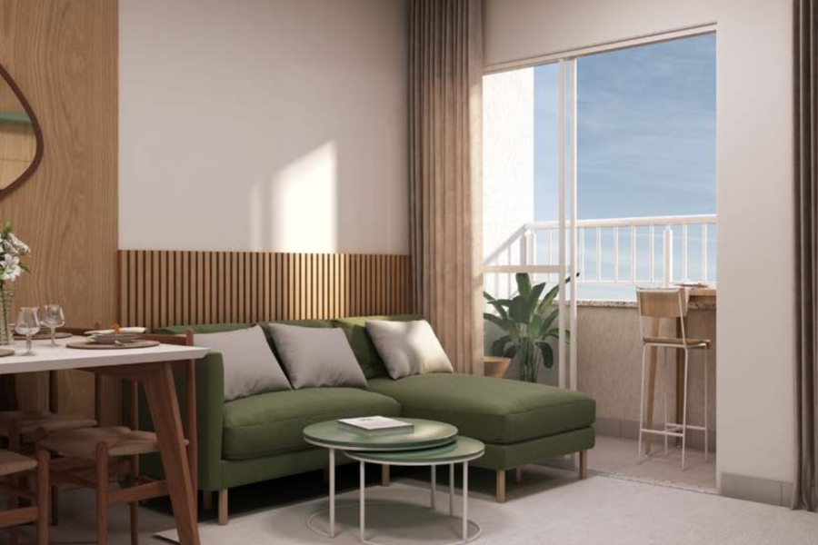 SALA COM VARANDA
